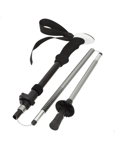 Bastão de trekking ultraleve, extensível e dobrável, de 107 a 125 cm