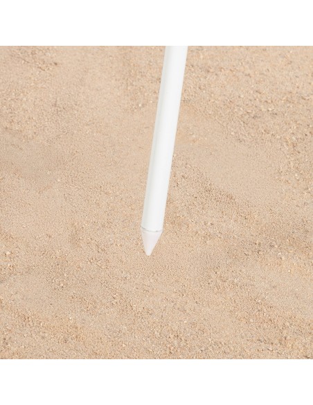 Quebra-vento de praia com listras náuticas 480x100 cm UV30