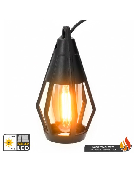 Cordão de luzes LED com 10 unidades, 7 metros de comprimento