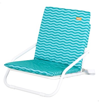 Cadeira de praia dobrável e leve 46x60x50 cm