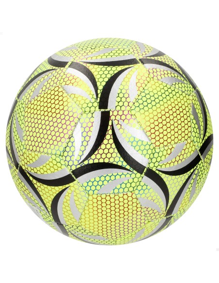 Bola de futebol refletiva em PU D21 cm