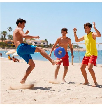FC Barcelona Bola de praia de neoprene T5 21 cm 2