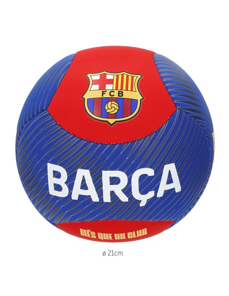 FC Barcelona Bola de praia de neoprene T5 21 cm
