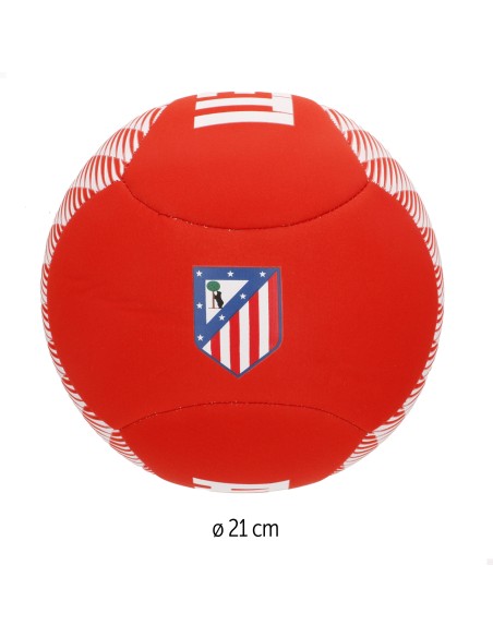 Bola de futebol de praia Atleti em neopreno 21 cm