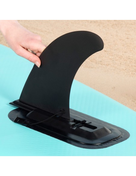 Tabla paddle surf hinchable iniciación con mochila, hinchador y remo