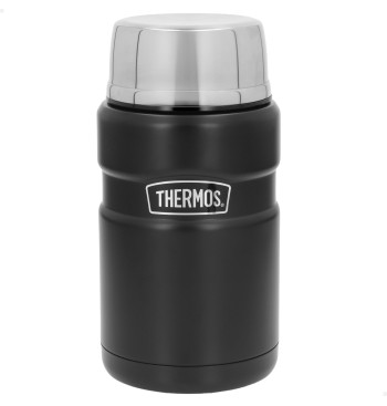 Garrafa térmica para alimentos Thermos 710 ml em aço...