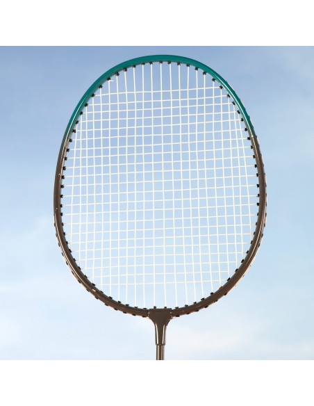 Rede de badminton multifuncional portátil e extensível com acessórios