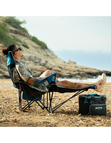 Espreguiçadeira de camping dobrável