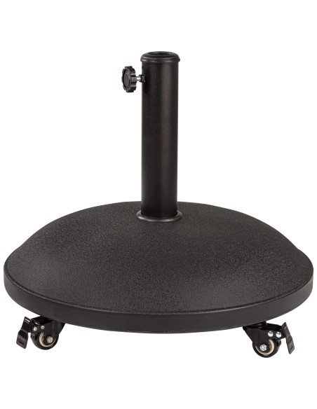 Suporte circular para guarda-sol em cimento Ø35/48 mm com rodas