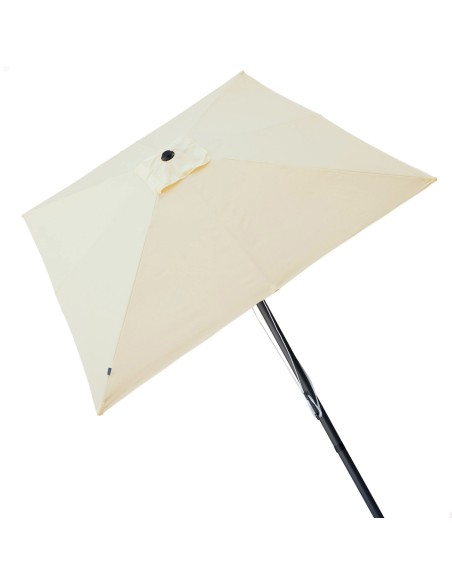 Guarda-sol quadrado de jardim 270x270 cm com proteção UV50