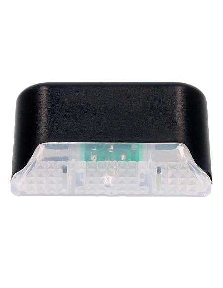 Pacote de 6 holofotes solares LED de luz quente para áreas externas, para escadas e corrimãos Aktive