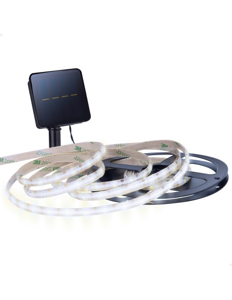 Fita solar LED autoadesiva 5 lúmens 5 metros