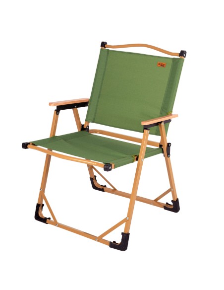Pack 2 cadeiras de glamping 47x53x77 cm verdes
