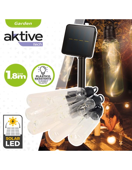 Guirlanda externa com 10 lâmpadas e 50 LEDs