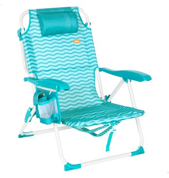 Pack 2 cadeiras praia médias com múltiplas posições... 2