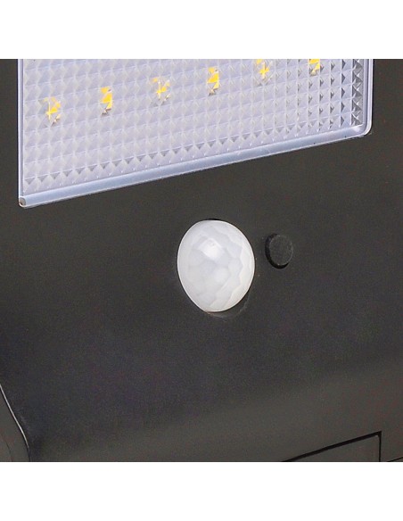 Pack 2 lâmpadas solares LED de 11x19 cm