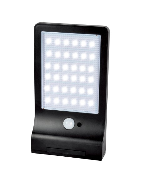 Pack 2 lâmpadas solares LED de 11x19 cm