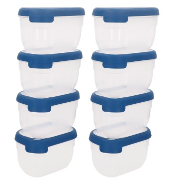 Curver Pack 8 recipientes herméticos (0,75L)