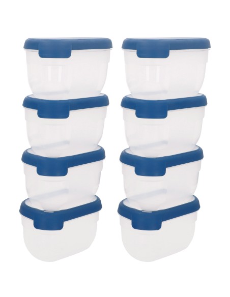 Curver Pack 8 recipientes herméticos (0,75L)