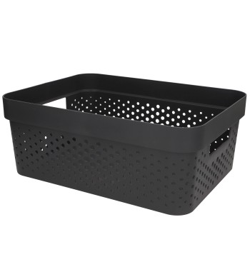 Curver Pack 6 Cestos organizadores Infinity 11L cinzento 2