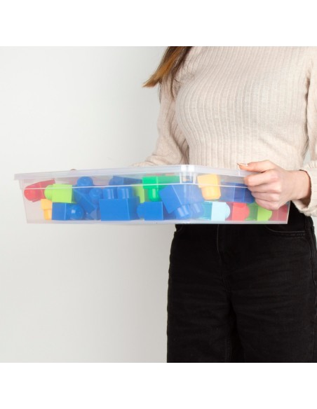Curver Pack 7 caixas organizadoras 9 litros 40x34x9 cm