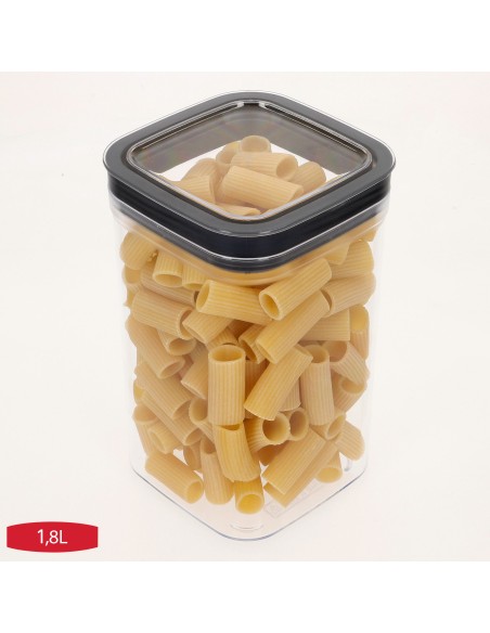 Curver Pack 6 frascos de plástico herméticos multiusos (1,8L)