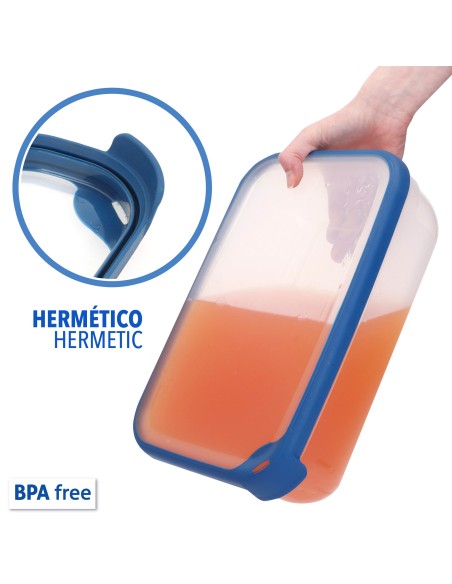 Curver Pack 4 recipientes herméticos (4L)