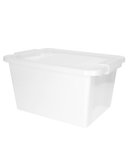 Curver Pack 7 caixas de arrumação com tampa Bi-Box 11L branco