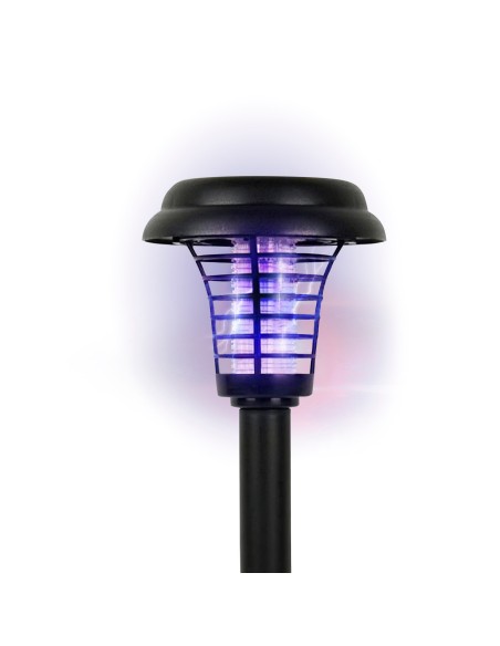 Pack 4 faróis repelentes de mosquitos solares LED 2 em 1