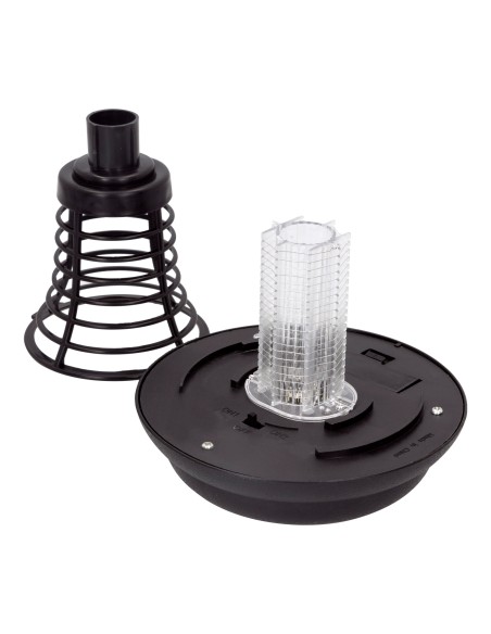 Pack 4 faróis repelentes de mosquitos solares LED 2 em 1