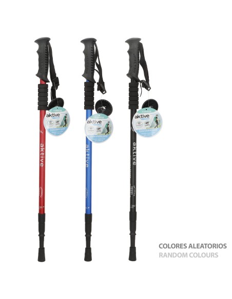 Bastão de caminhada em alumínio 65-135 cm