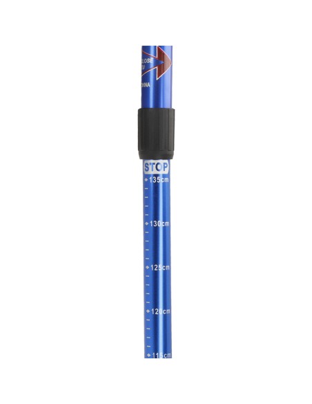 Bastão de caminhada em alumínio 65-135 cm