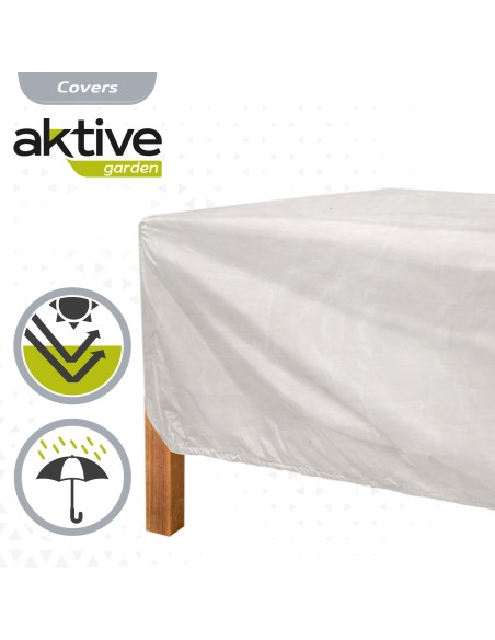 Capa impermeável para mesa de jardim 240x130x60 cm