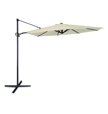 Guarda-sol excêntrico Roma aktive garden Ø300 cm bege...