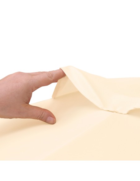 Guarda-sol para jardim e terraço Ø250 cm creme
