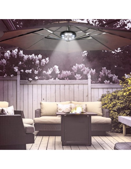 Lâmpada LED para guarda-sol Ø17 cm