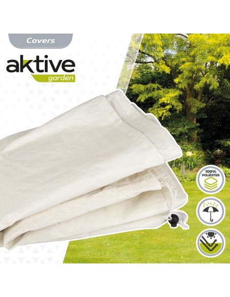 Capa para guarda-sol de jardim Ø360 cm creme