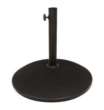 Suporte redondo em cimento para guarda-sol Ø35/48 mm