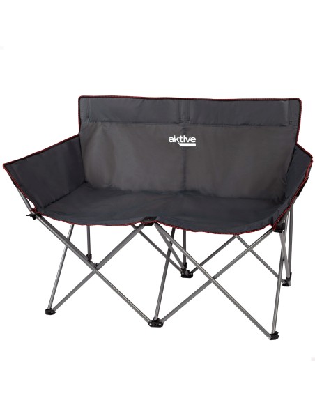 Cadeira de camping dupla dobrável