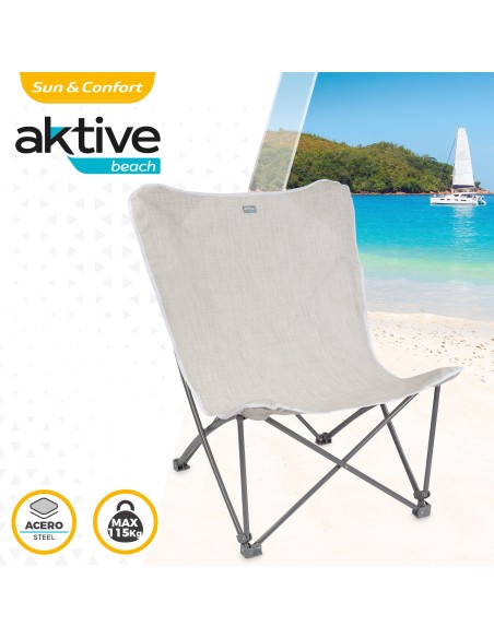 Cadeira de camping dobrável