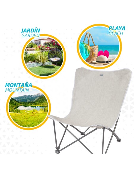 Cadeira de camping dobrável