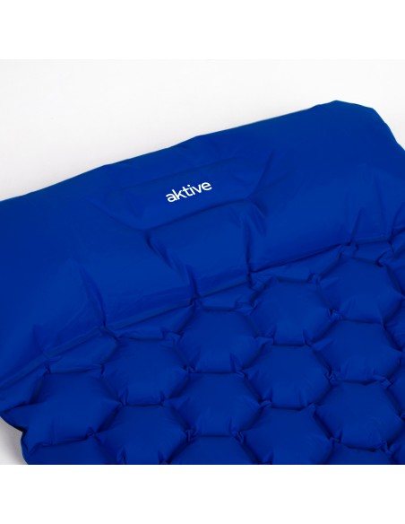 Tapete inflável ultraleve azul