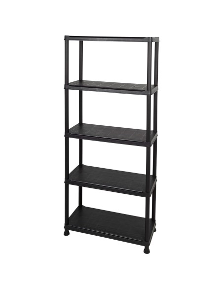 Curver Estante de plástico resistente 5 prateleiras 75x32x176 cm