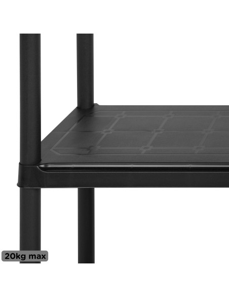 Curver Estante de plástico resistente 5 prateleiras 75x32x176 cm