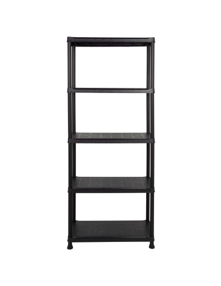 Curver Estante de plástico resistente 5 prateleiras 75x32x176 cm