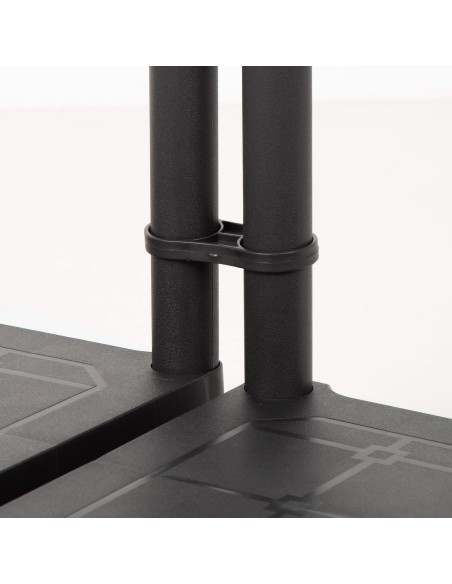 Curver Estante de plástico resistente 4 prateleiras 60x30x135 cm
