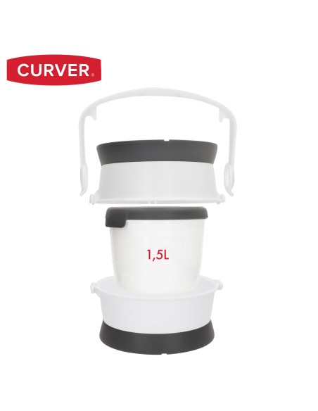 Curver Kit de viagem para cães 3 recipientes