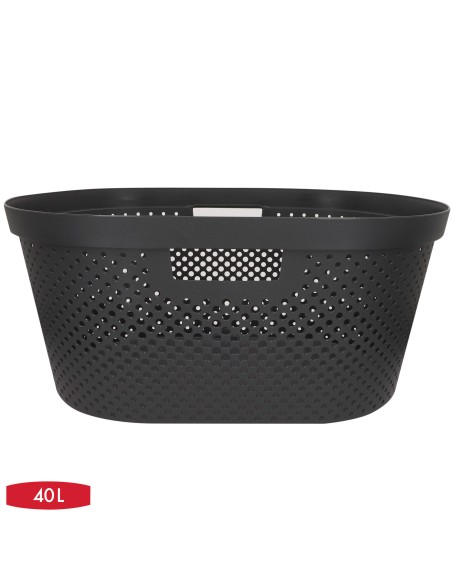 Curver Cesto para roupa suja Infinity 45L cinzento
