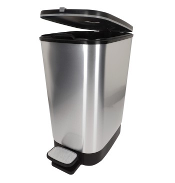 Curver Contentor com pedal Chic Bin 25L Cinzento