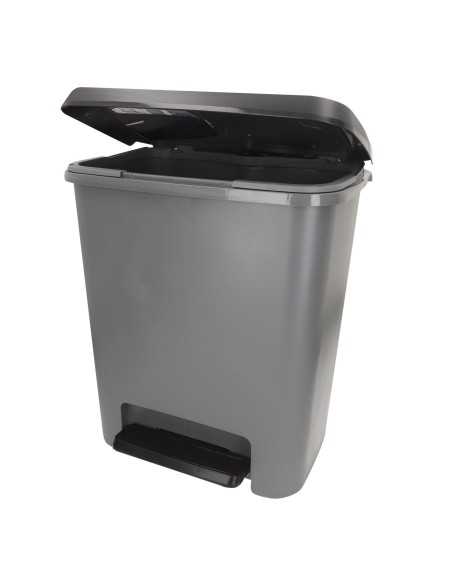 Curver Caixote do lixo Compatta 25L cinzento